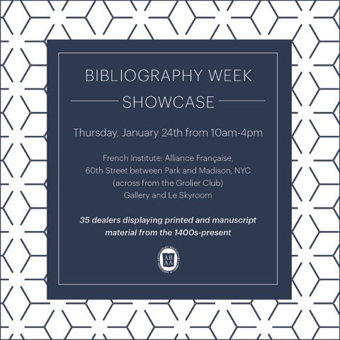 Bibliography week showcase