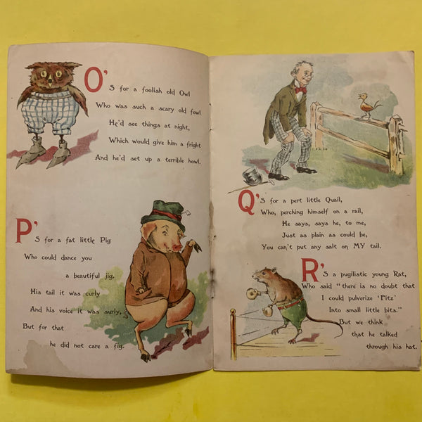 Rare American Animal Alphabet