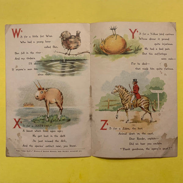 Rare American Animal Alphabet