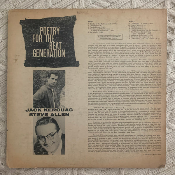 Jack Kerouac on Vinyl
