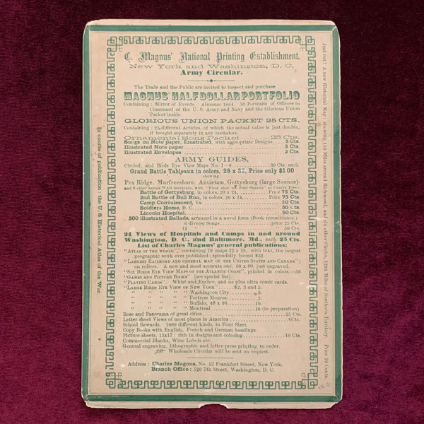 Civil War. Six Military and Patriotic Songs.
