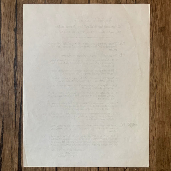Communist Rules for Revolution