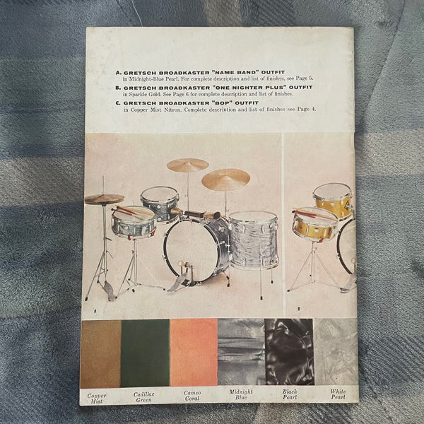 Gretsch Drums Trade Catalog 1958