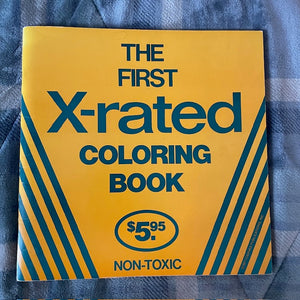 X rated coloring book