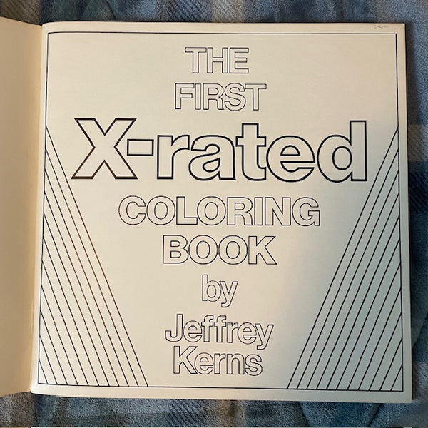 X rated coloring book