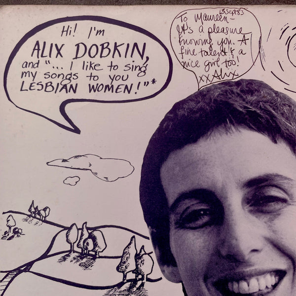 Alix Dobson's Adventures in Women's Music, signed