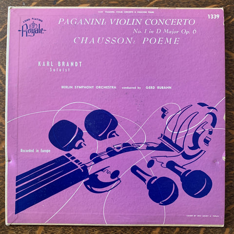Rare recording of Guila Bustabo performing Paganini
