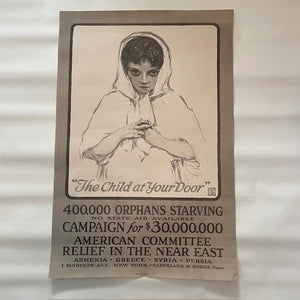 The Child at Your Door WWI Poster
