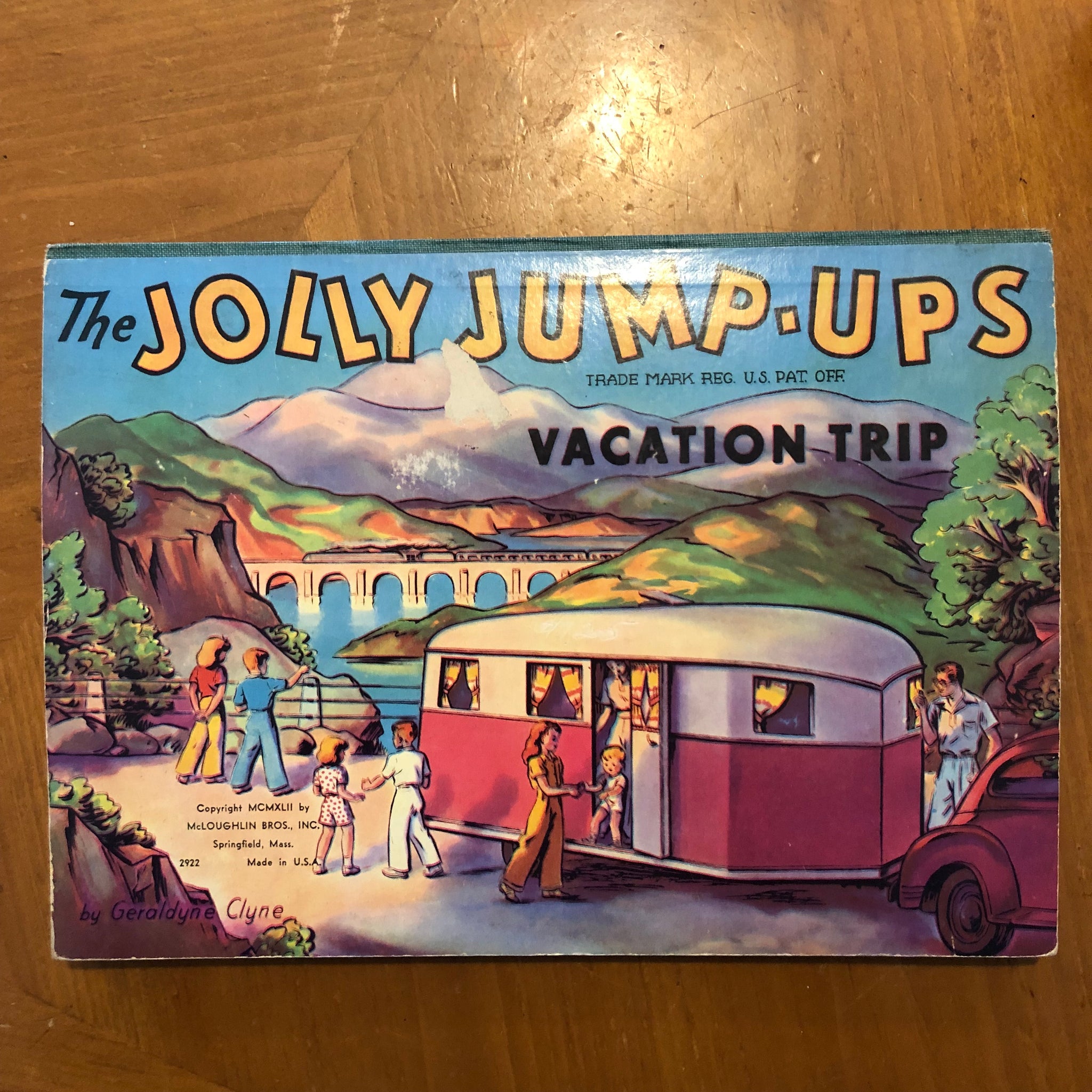 Pop-up book: The Jolly Jump-ups Vacation Trip