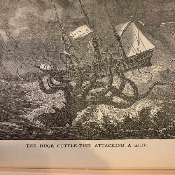Broadside and book it advertises; Marvels of the Universe