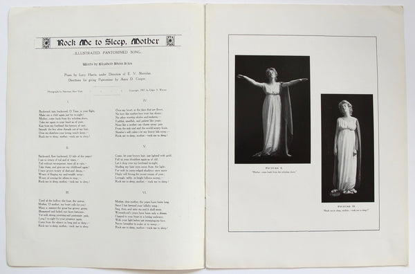 A Curious Pantomime Instruction Booklet