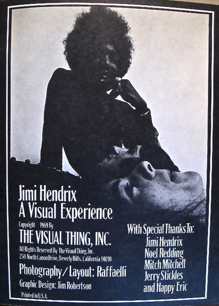 JImi Hendrix. Electric Church. A Visual Experience.