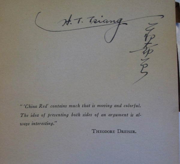 China Red... A signed copy