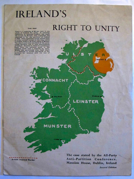 Ireland's Right to Unity