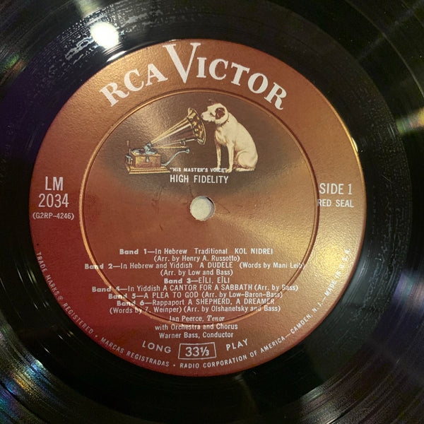 Jan Peerce sings Hebrew Melodies