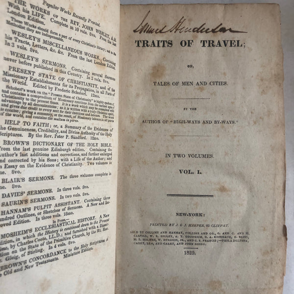 Irish literature, American edition, Thomas Colley Grattan