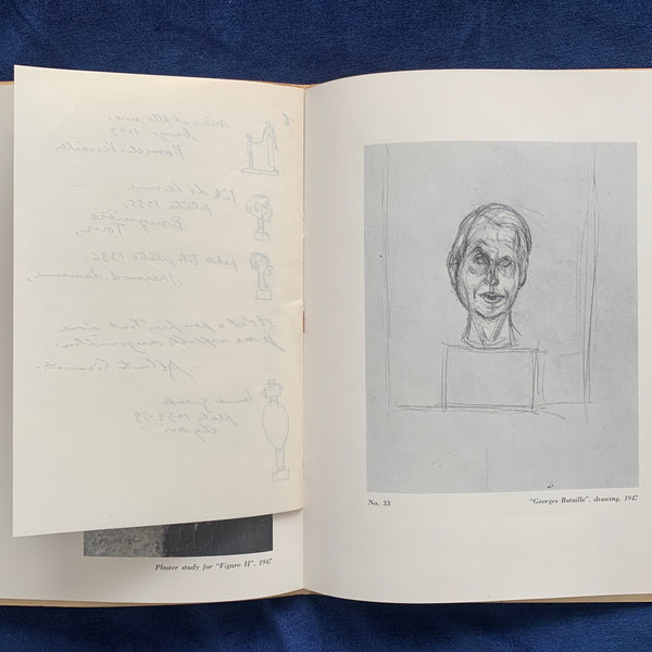 Giacometti exhibition catalogue
