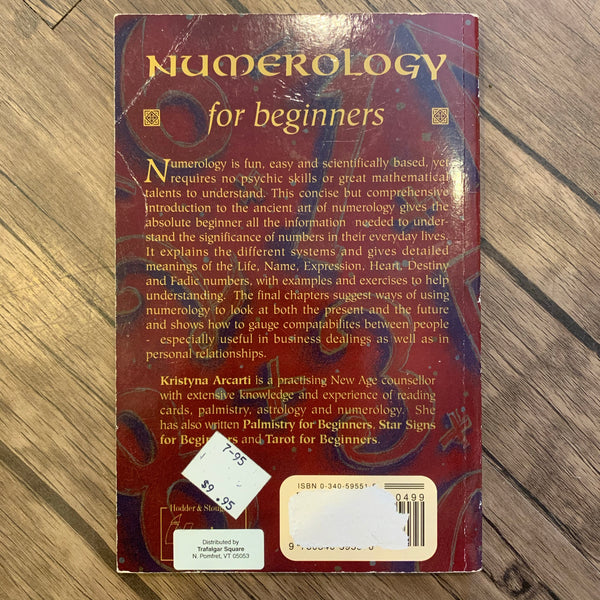 Numerology for Beginners by Kristyna Arcarti
