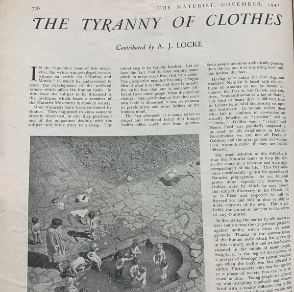 The Naturist November 1941