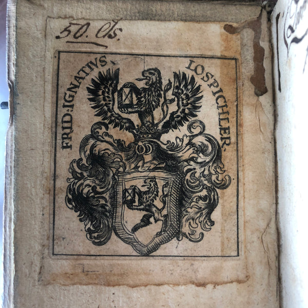 Hygin's Fables in a splendid pigskin binding.
