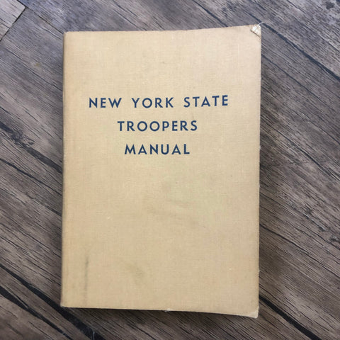 New York State troopers manual