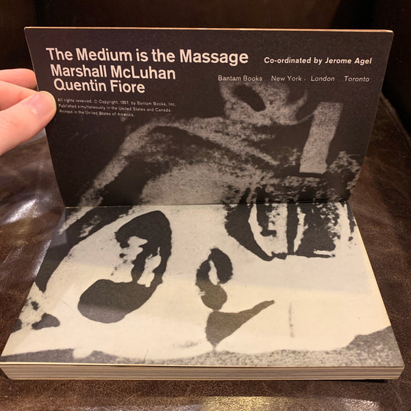 The Medium is the Massage vinyl and book pairing