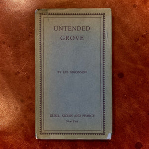 Unintended Grove by Lee Simonson