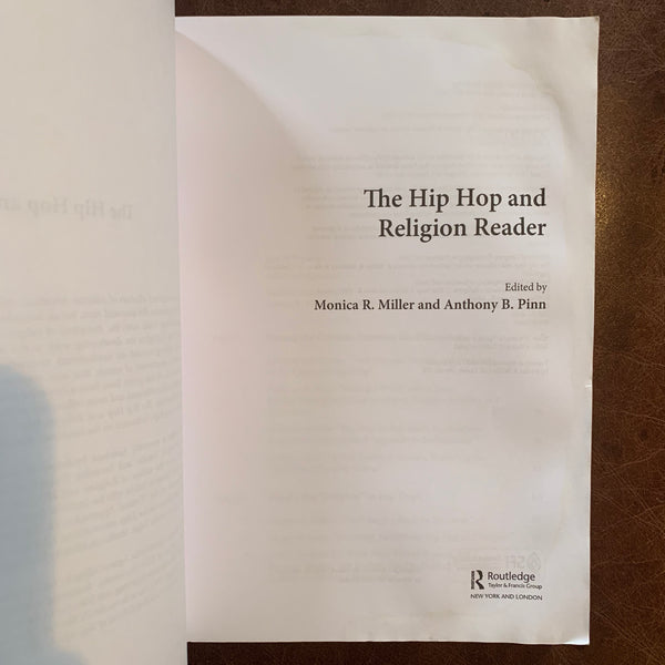 The Hip Hop and Religion Reader