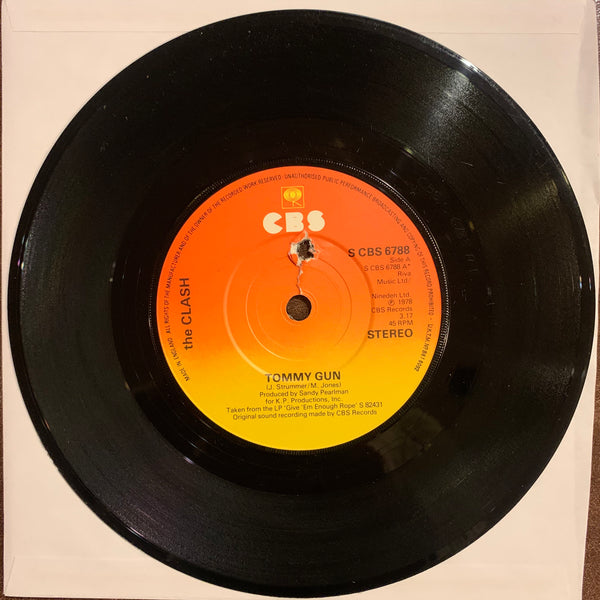 The Clash - Tommy Gun/ 1-2, Crush On You