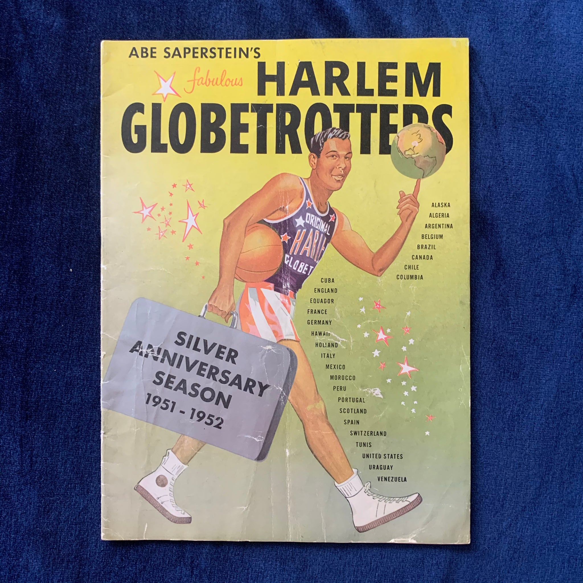 Harlem Globetrotters Silver Anniversary Edition