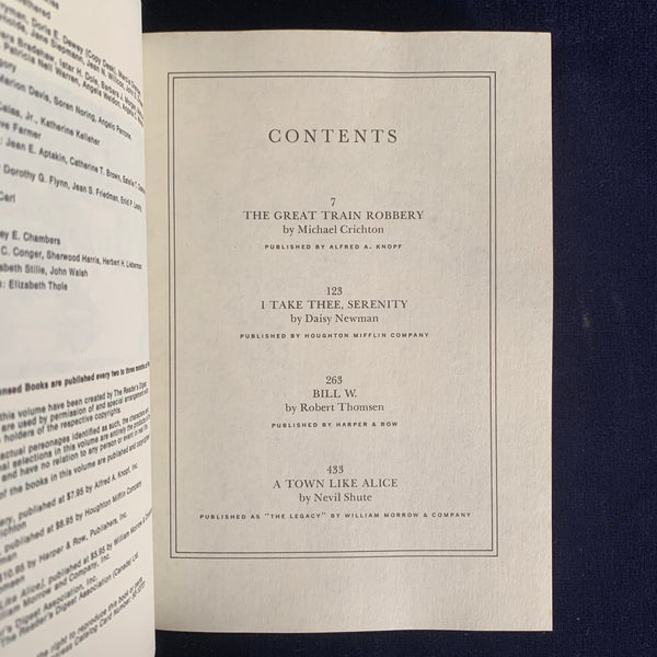 Reader’s Digest Condensed Books