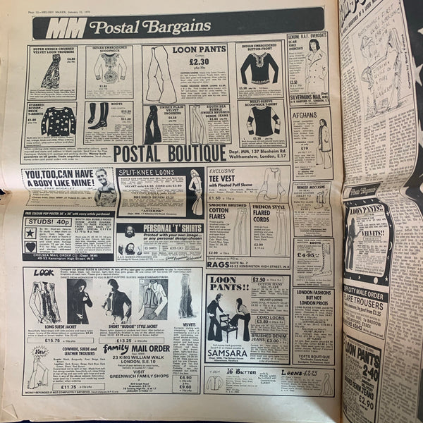 Melody Maker January 22, 1972