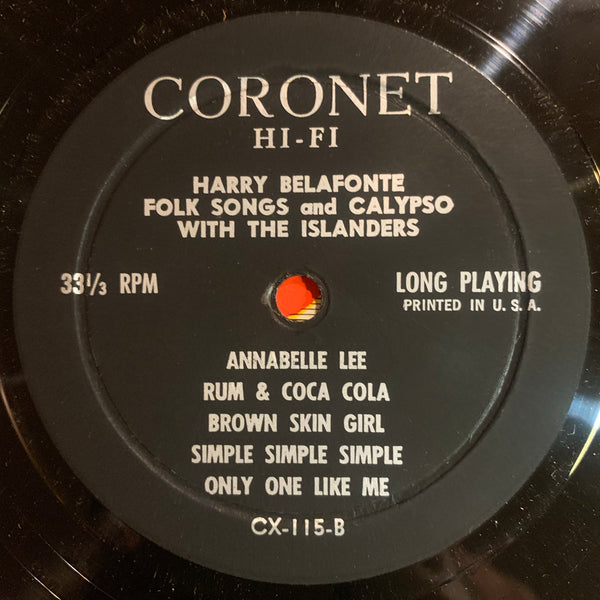 Harry Belafonte - Folk Songs and Calypso with the Islanders