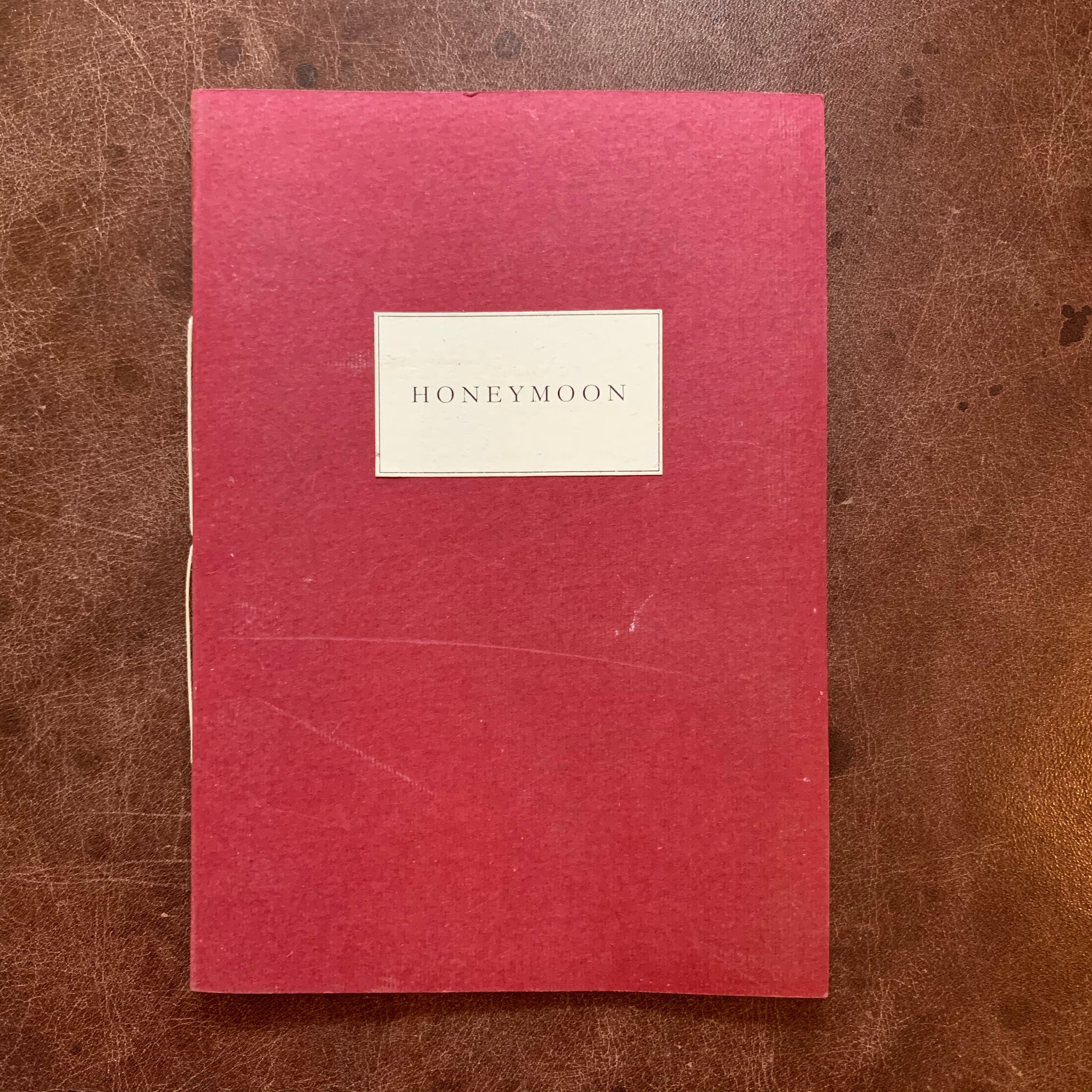 Honeymoon poetry by Bob Arnold