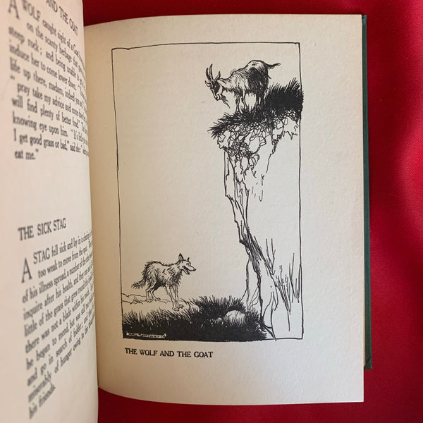 Aesop’s Fables illustrated by Arthur Rackham