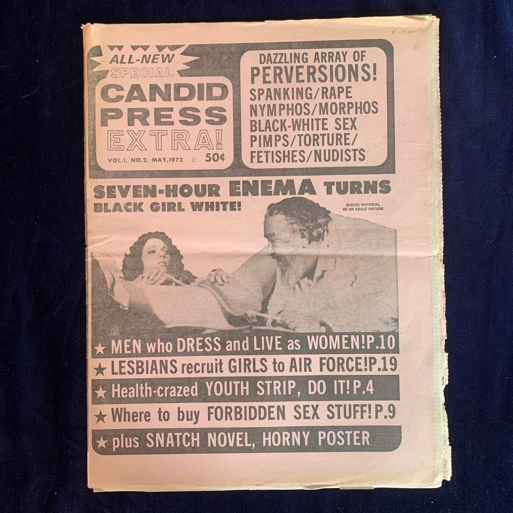 Candid Press Extra! Vol. 1, No 2. May 1972