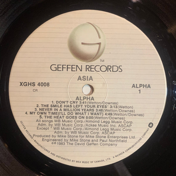 Asia - Alpha