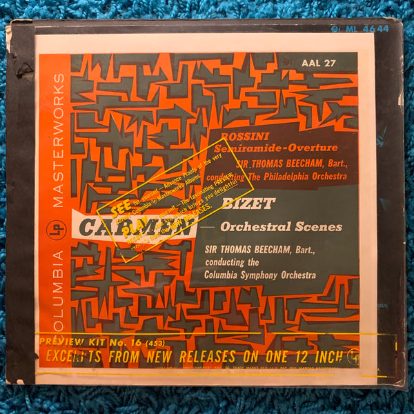 Columbia Masterworks - Preview Kit No. 16
