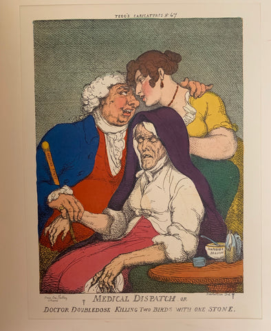 Thomas Rowlandson Medical Caricatures