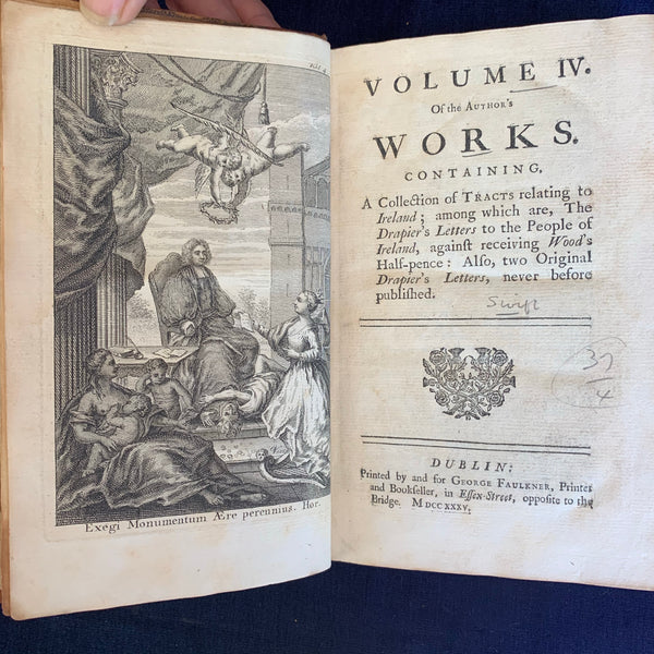 The Works of Jonathan Swift Vol. 1-4