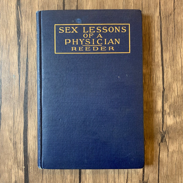 Private Sex Lessons of a Physician advertisement and book by David H. Reeder