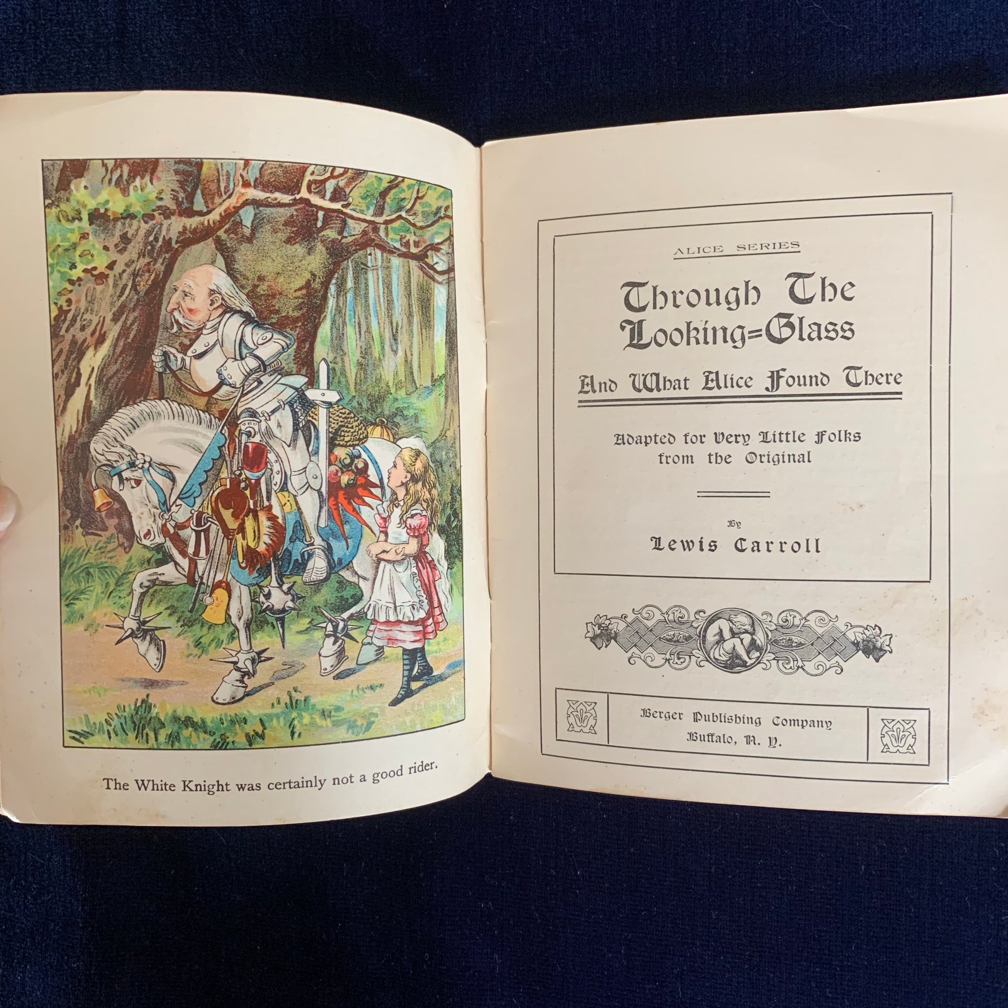 Little Folks Edition Alice’s Adventures Through the Looking Glass