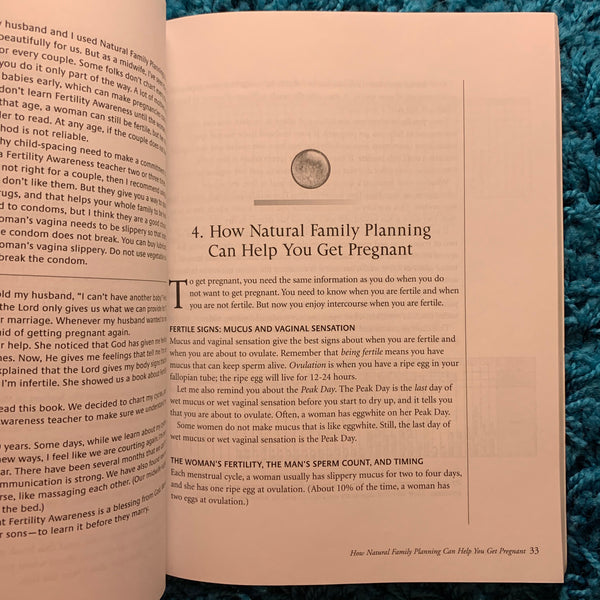 Honoring Our Cycles: A Natural Family Planning Workbook by Katia Singer