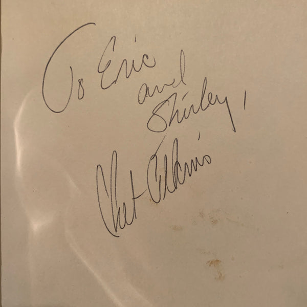 Country Gentleman by Chet Atkins inscribed/signed