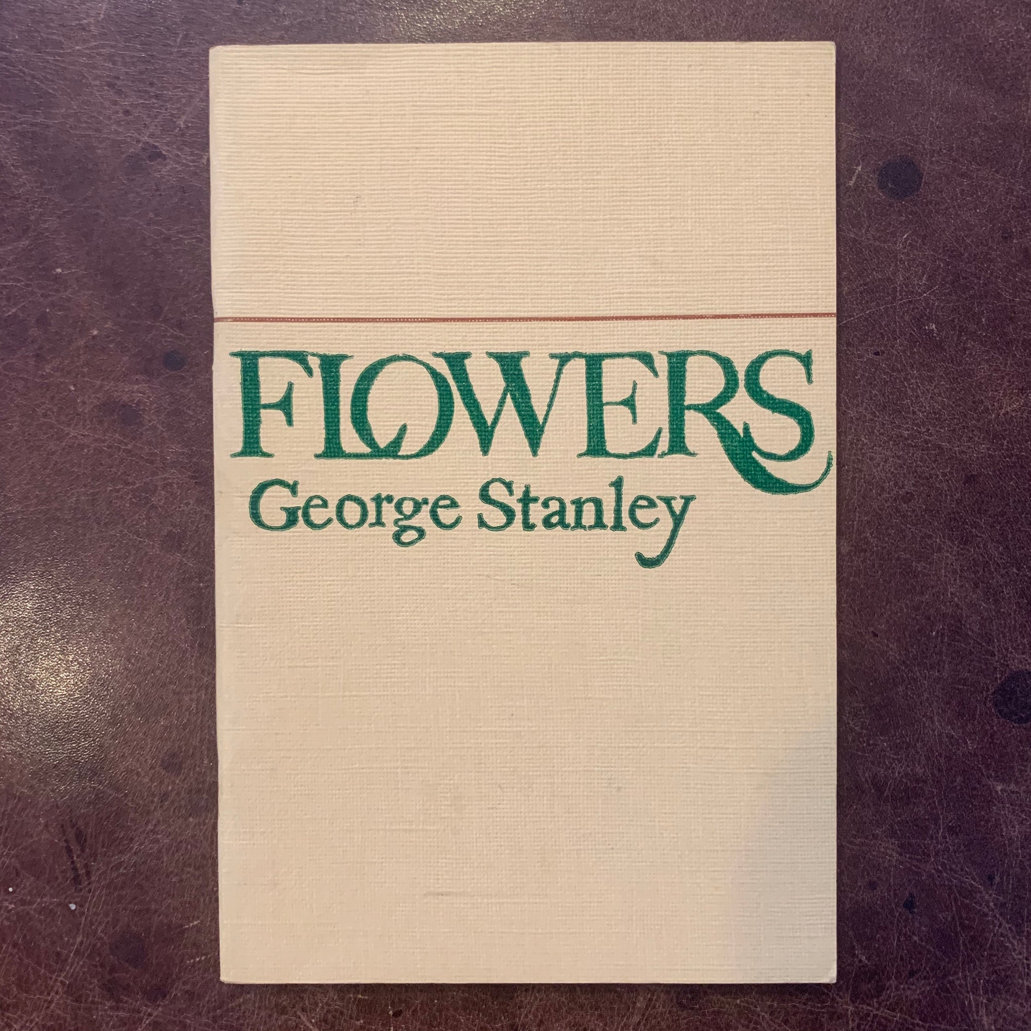 Flowers by George Stanley poetry