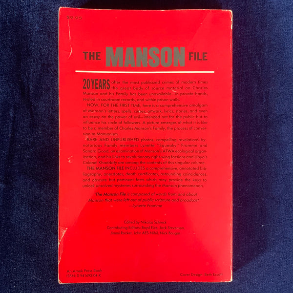 The Manson File