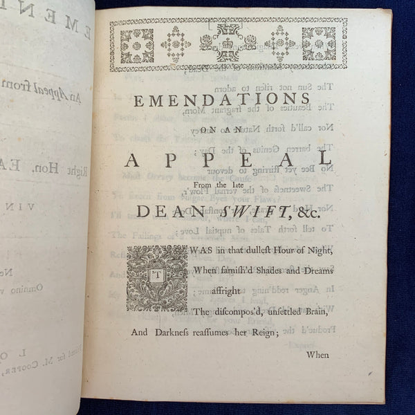 Emendations of the Appeal