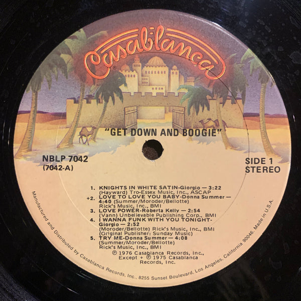 Casablanca Disco Mix - Get Down and Boogie