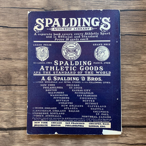 Spalding’s Athletic Library Official Roller Skating Guide