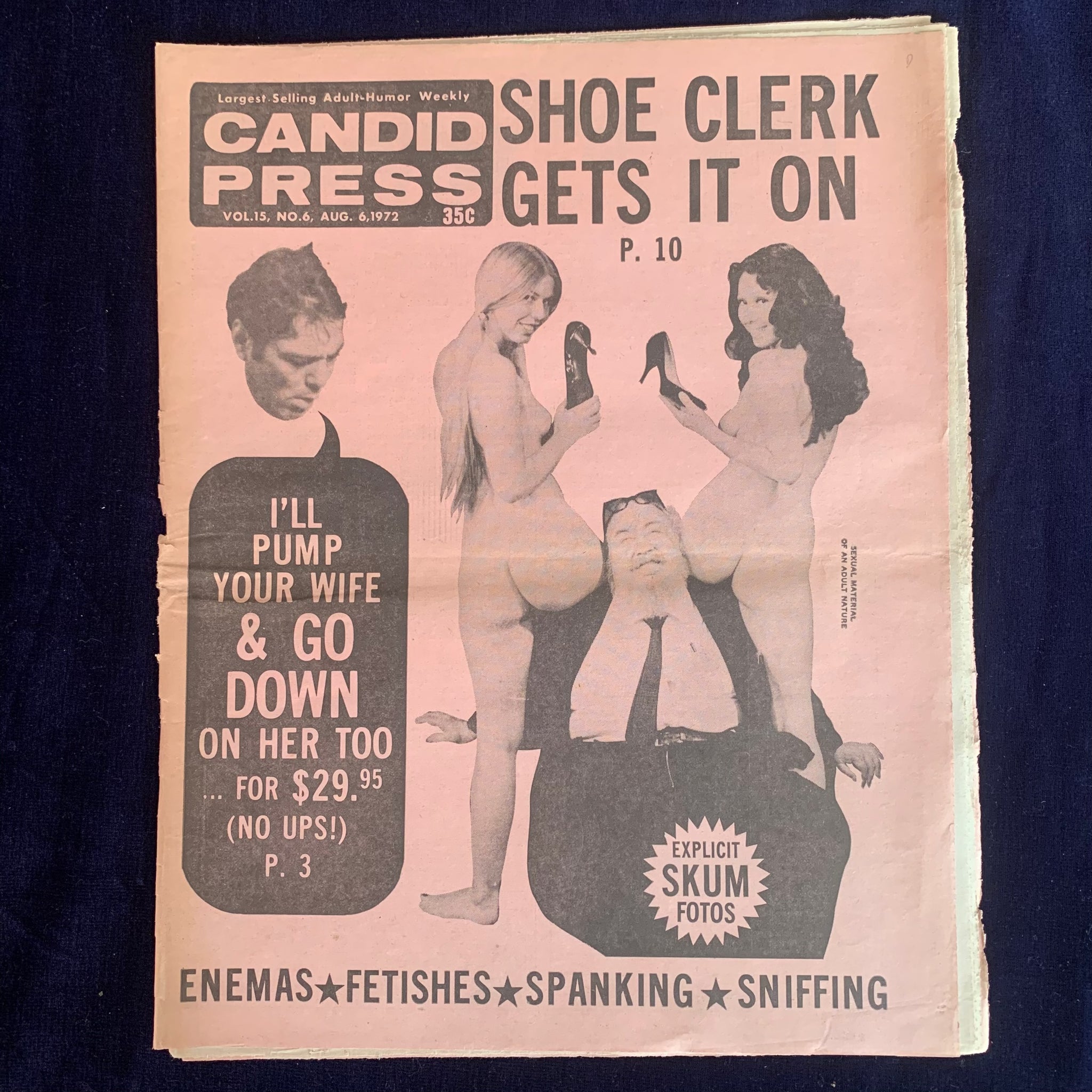 Candid Press Vol. 13, No. 6. August 1972